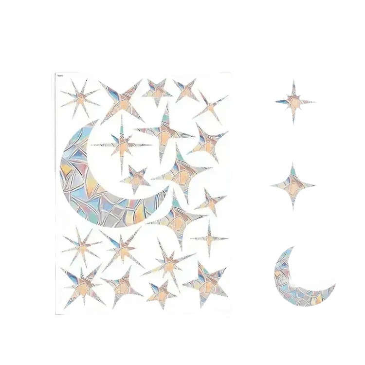 Iridescent Butterfly Sun Catcher Window Stickers - GiFTiFY