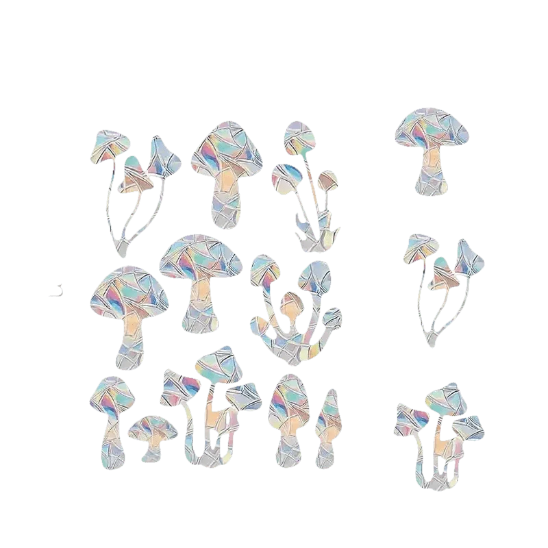 Iridescent Butterfly Sun Catcher Window Stickers - GiFTiFY