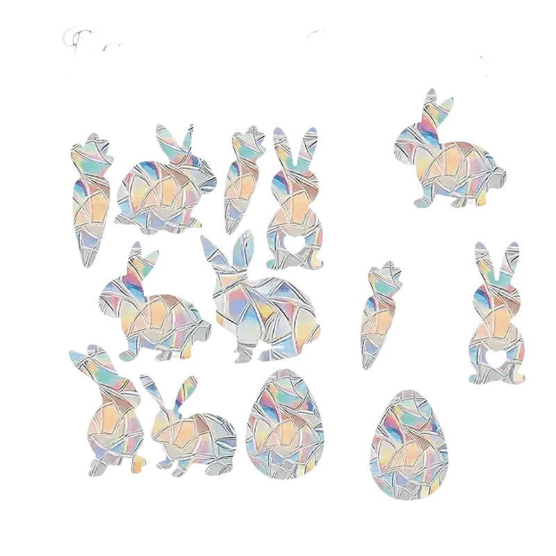 Iridescent Butterfly Sun Catcher Window Stickers - GiFTiFY