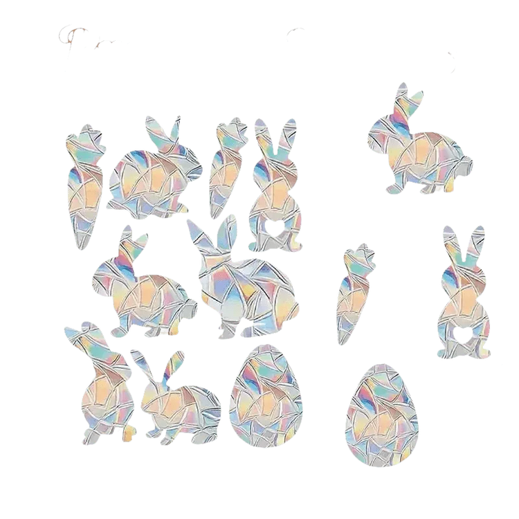 Iridescent Butterfly Sun Catcher Window Stickers - GiFTiFY