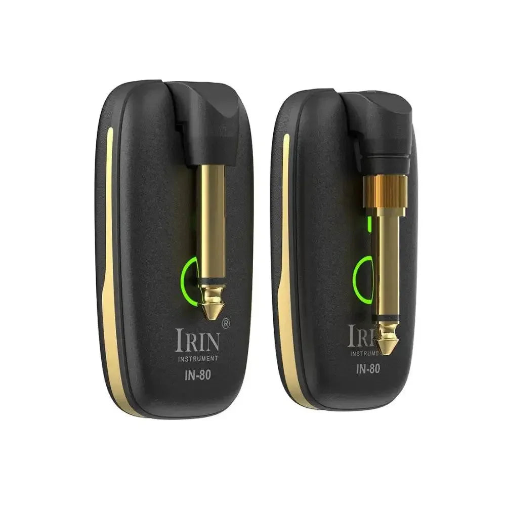 IRIN IN-80 Guitar Wireless System Transceiver Audio Amplifier Wireless Guitar Transmitter Receiver for Electric Guitar Bass Part Guitar Supplies by Dropshee
