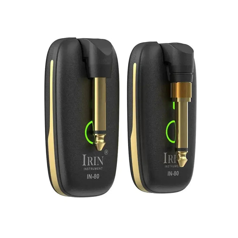 IRIN IN-80 Guitar Wireless System Transceiver Audio Amplifier Wireless Guitar Transmitter Receiver for Electric Guitar Bass Part Guitar Supplies by Dropshee