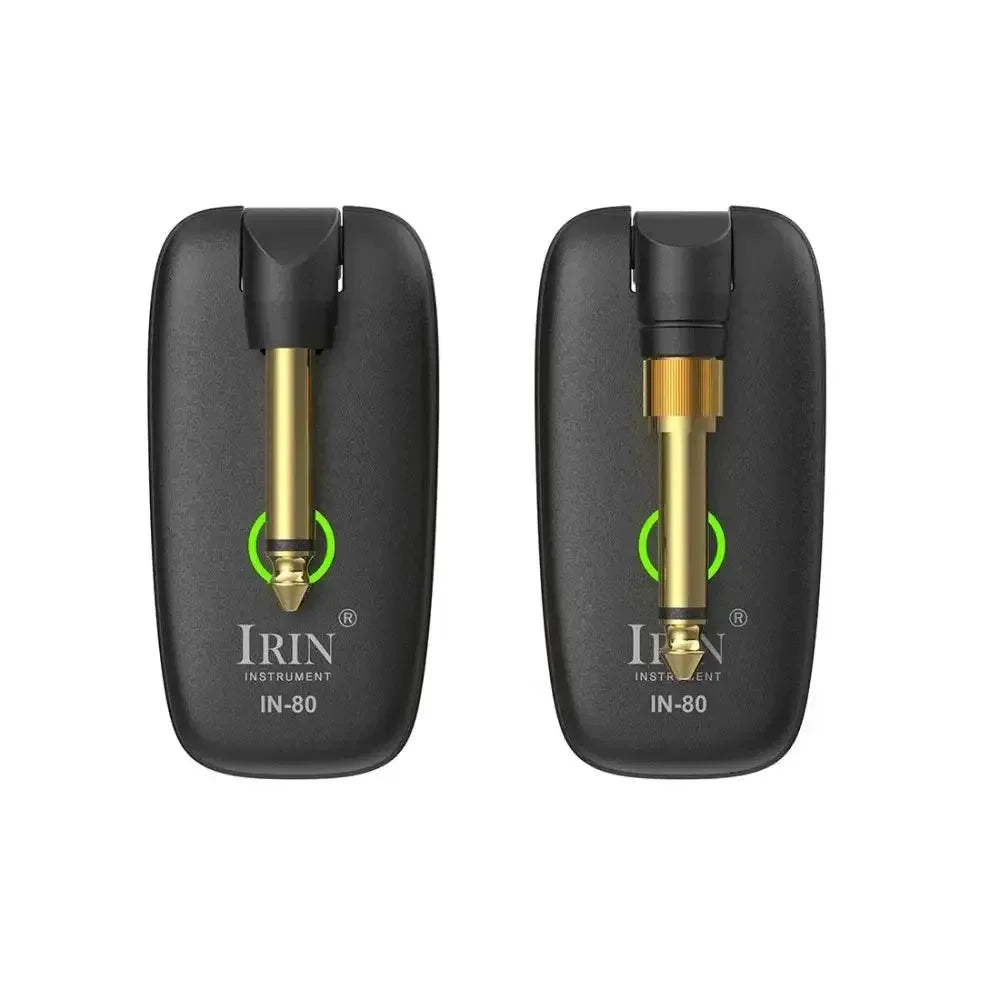 IRIN IN-80 Guitar Wireless System Transceiver Audio Amplifier Wireless Guitar Transmitter Receiver for Electric Guitar Bass Part Guitar Supplies by Dropshee