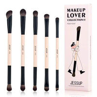 Jessup Double-Sided Makeup Brush Set