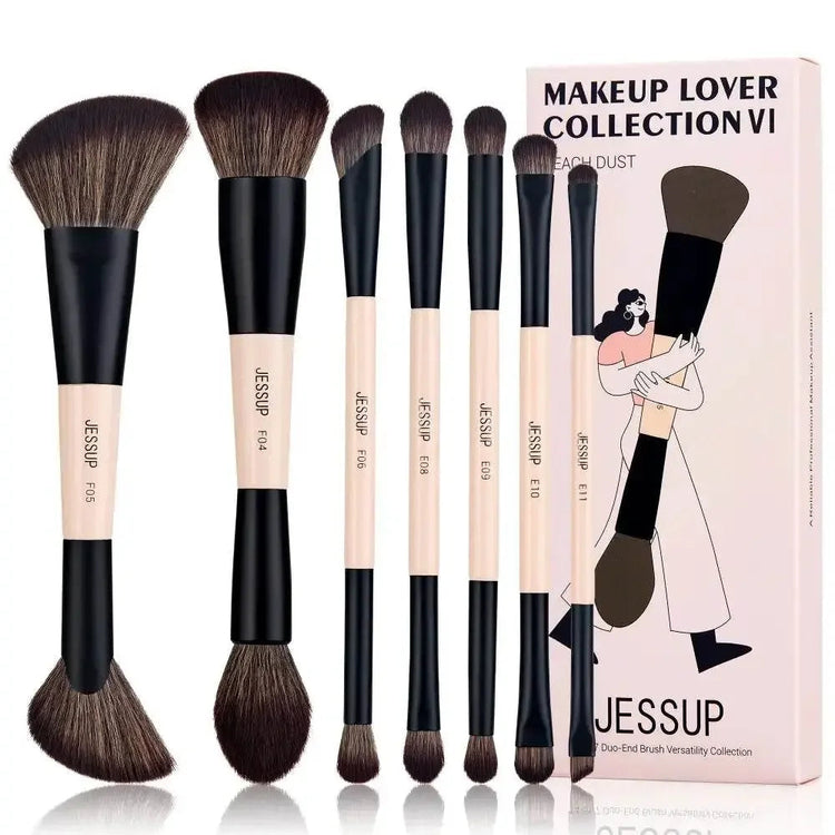 Jessup Double-Sided Makeup Brush Set - GiFTiFY