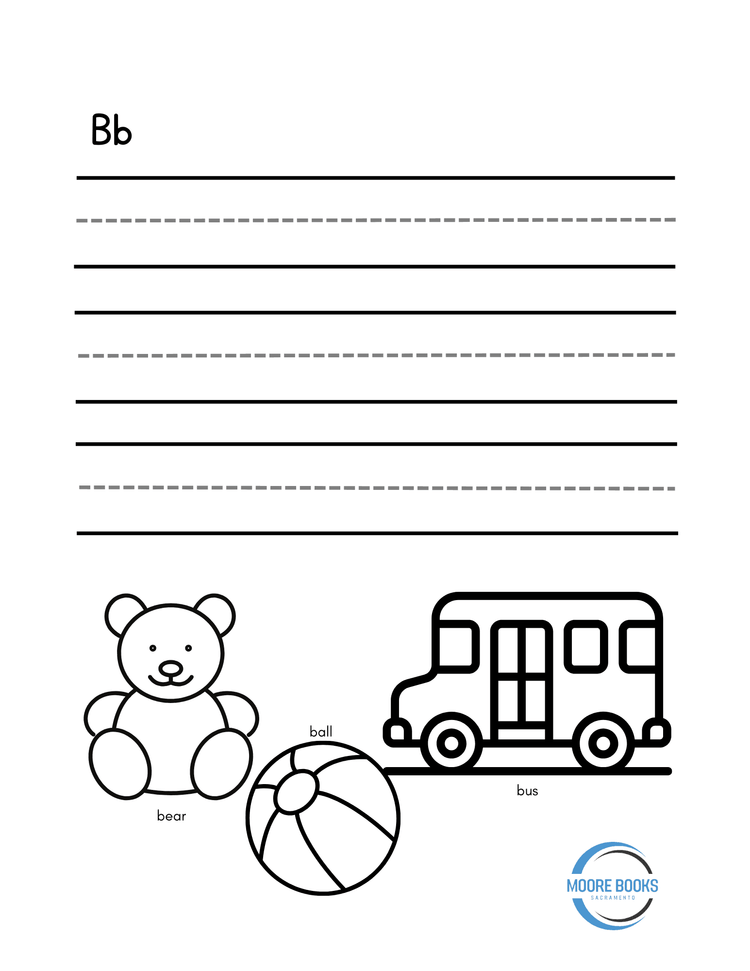 Handwriting Practice and Coloring Book - Printable! - GiFTiFY