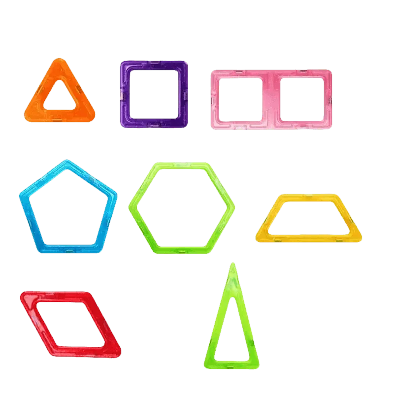 Kids Magnetic Building Blocks Mini Size Magnet Blocks Colorful Magnetic Building Blocks - GiFTiFY