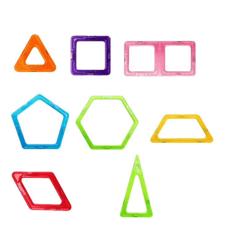 Kids Magnetic Building Blocks Mini Size Magnet Blocks Colorful Magnetic Building Blocks - GiFTiFY