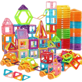 Kids Magnetic Building Blocks Mini Size Magnet Blocks Colorful Magnetic Building Blocks - GiFTiFY