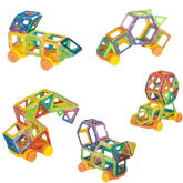 Kids Magnetic Building Blocks Mini Size Magnet Blocks Colorful Magnetic Building Blocks - GiFTiFY