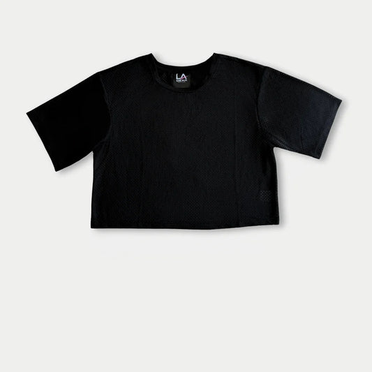 LA GEAR ACTIVEWEAR CROPPED TEE LA Gear