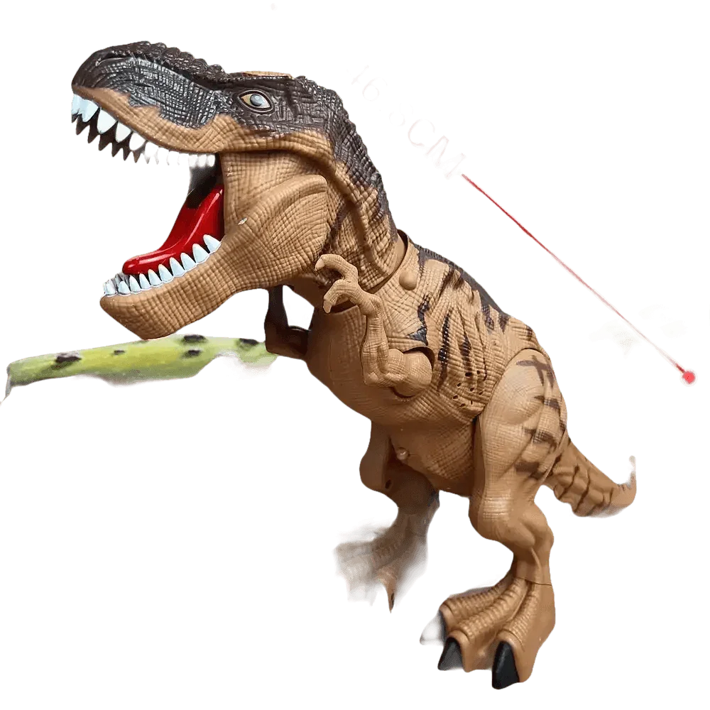 Large Size Walking Dinosaur Robot with Light Up Mouth and Eggs electric walking dinosaur - GiFTiFY