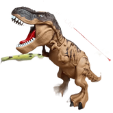 Large Size Walking Dinosaur Robot with Light Up Mouth and Eggs electric walking dinosaur - GiFTiFY