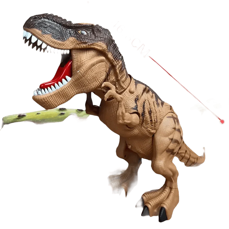 Large Size Walking Dinosaur Robot with Light Up Mouth and Eggs electric walking dinosaur - GiFTiFY
