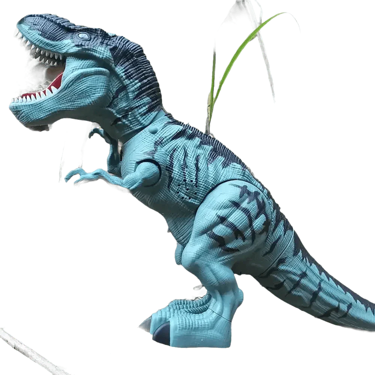 Large Size Walking Dinosaur Robot with Light Up Mouth and Eggs electric walking dinosaur - GiFTiFY