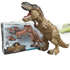 Large Size Walking Dinosaur Robot with Light Up Mouth and Eggs electric walking dinosaur - GiFTiFY