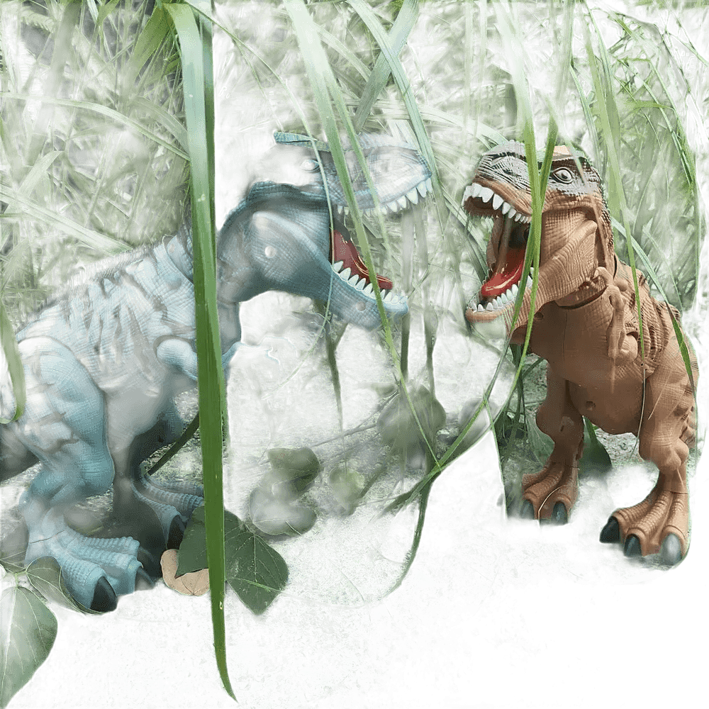 Large Size Walking Dinosaur Robot with Light Up Mouth and Eggs electric walking dinosaur - GiFTiFY