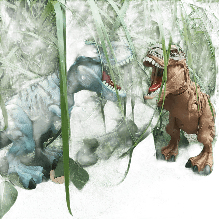 Large Size Walking Dinosaur Robot with Light Up Mouth and Eggs electric walking dinosaur - GiFTiFY