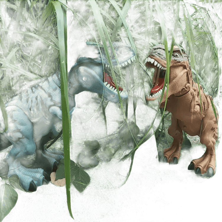 Large Size Walking Dinosaur Robot with Light Up Mouth and Eggs electric walking dinosaur - GiFTiFY