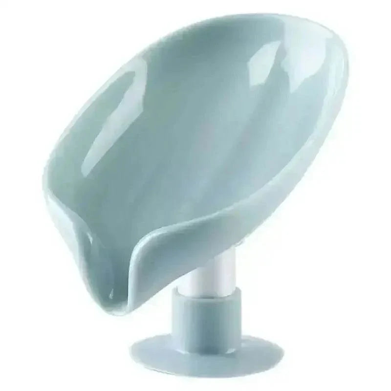 Leaf Soap Holder Maximize Drainage Suction Cup Tray Bathroom Accessories by Qx Lovely Home Store