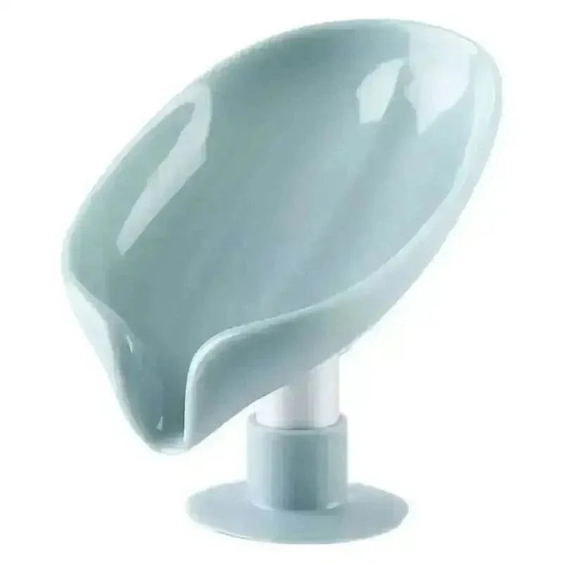Leaf Soap Holder Maximize Drainage Suction Cup Tray Bathroom Accessories by Qx Lovely Home Store