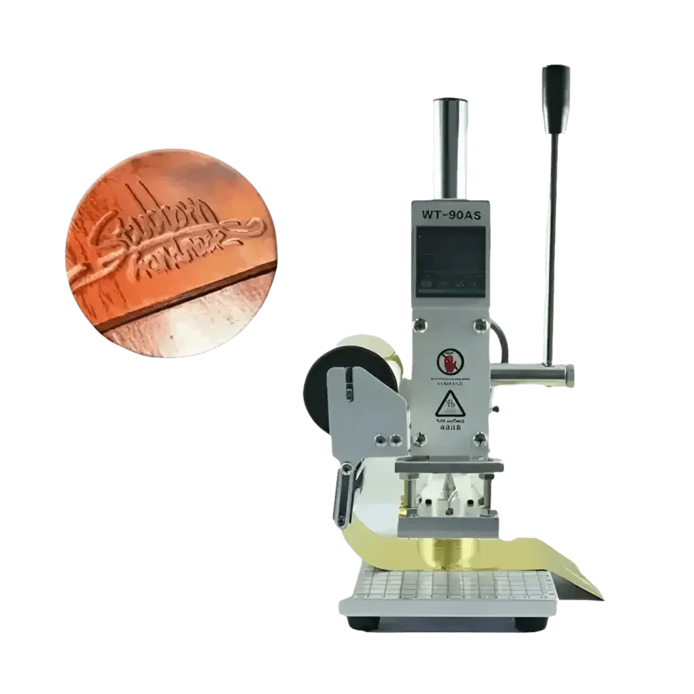 Leather Heat Embossing and Hot Stamping Machine - GiFTiFY