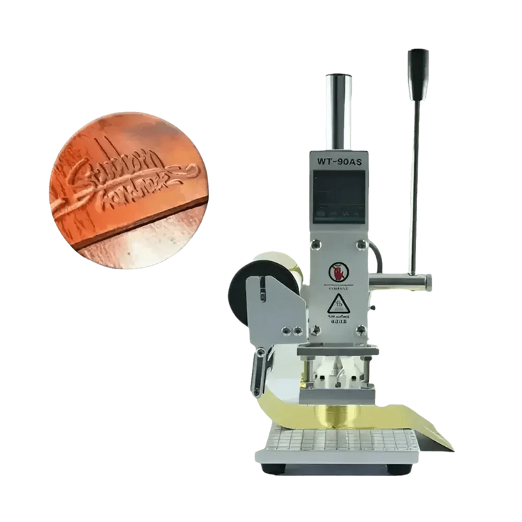 Leather Heat Embossing and Hot Stamping Machine - GiFTiFY