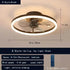 LED Ceiling Fan with Remote Control Chandelier by DSERS