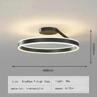 LED Ceiling Fan with Remote Control