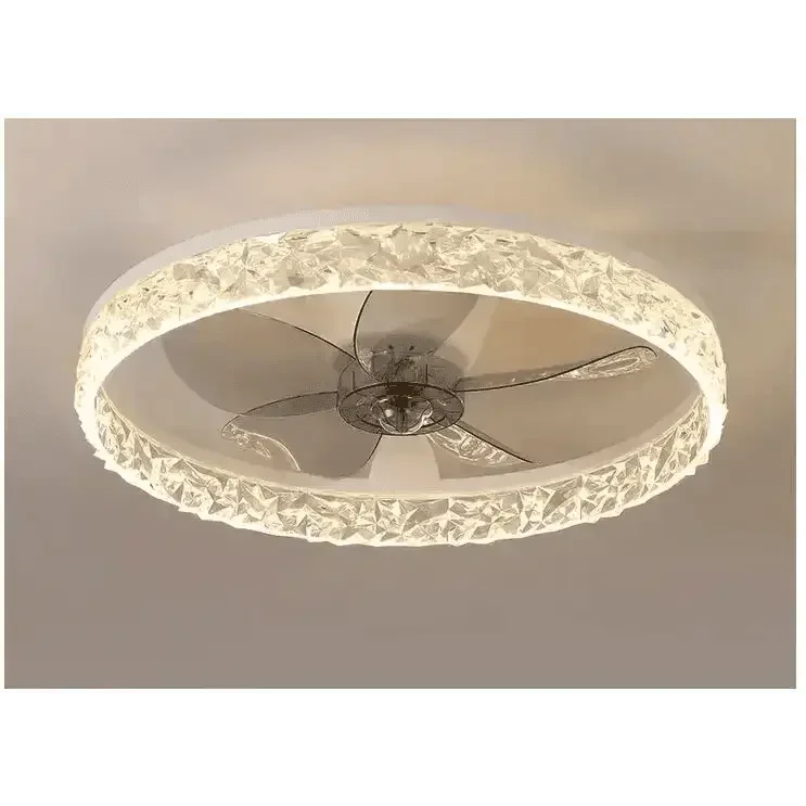 LED Ceiling Fan with Remote Control Chandelier by DSERS