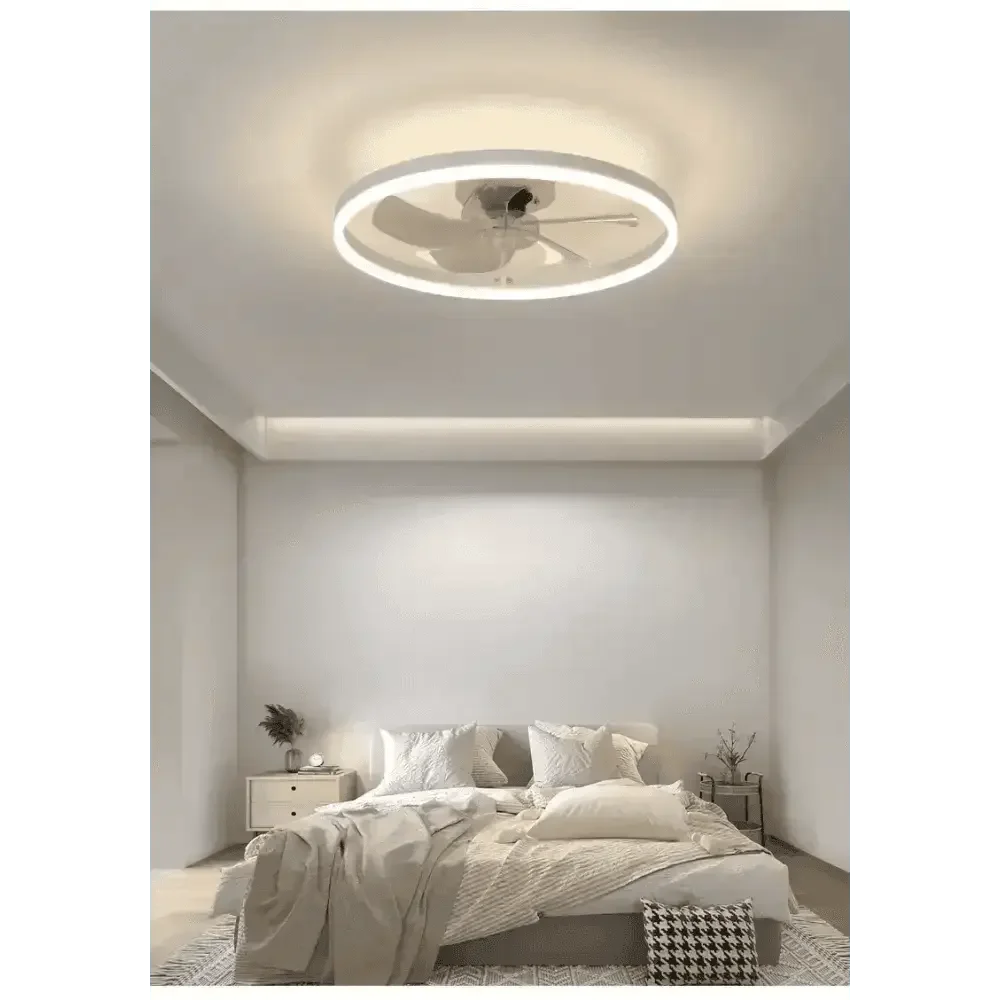 LED Ceiling Fan with Remote Control Chandelier by DSERS
