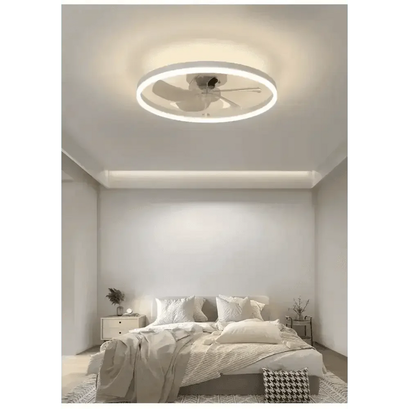 LED Ceiling Fan with Remote Control Chandelier by DSERS