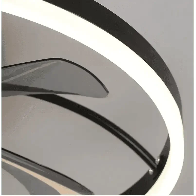 LED Ceiling Fan with Remote Control Chandelier by DSERS