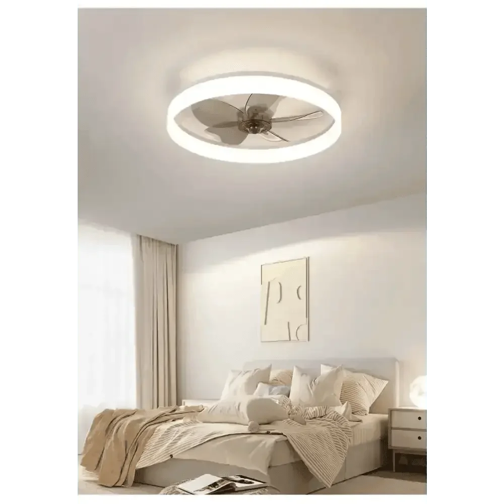 LED Ceiling Fan with Remote Control Chandelier by DSERS
