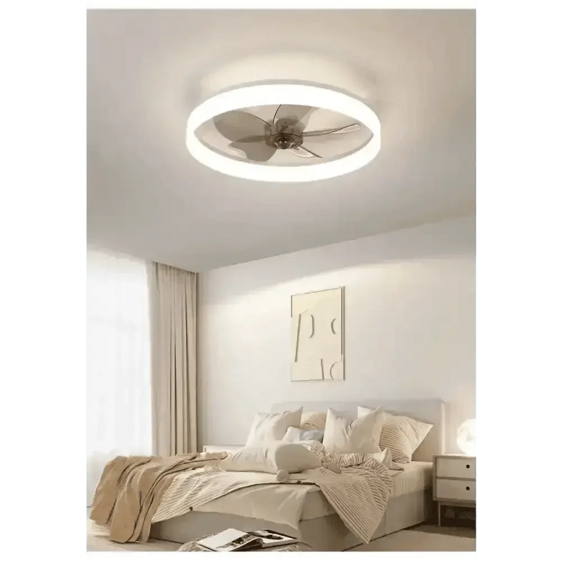 LED Ceiling Fan with Remote Control Chandelier by DSERS