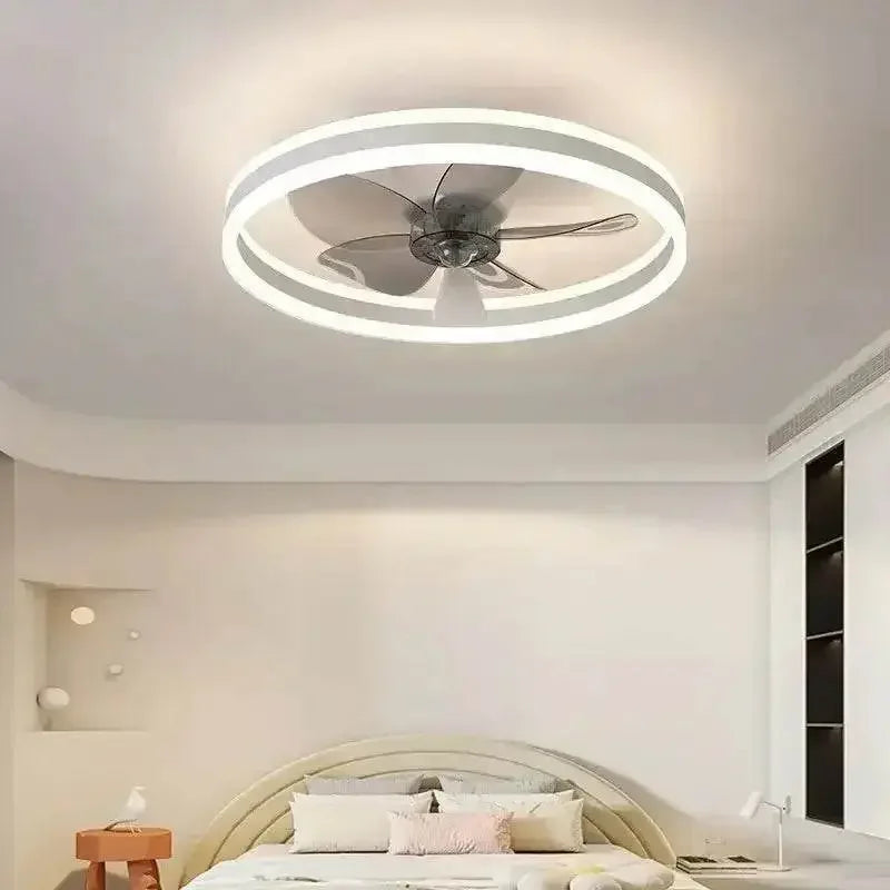 LED Ceiling Fan with Remote Control Chandelier by DSERS