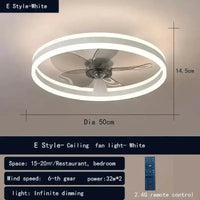 LED Ceiling Fan with Remote Control