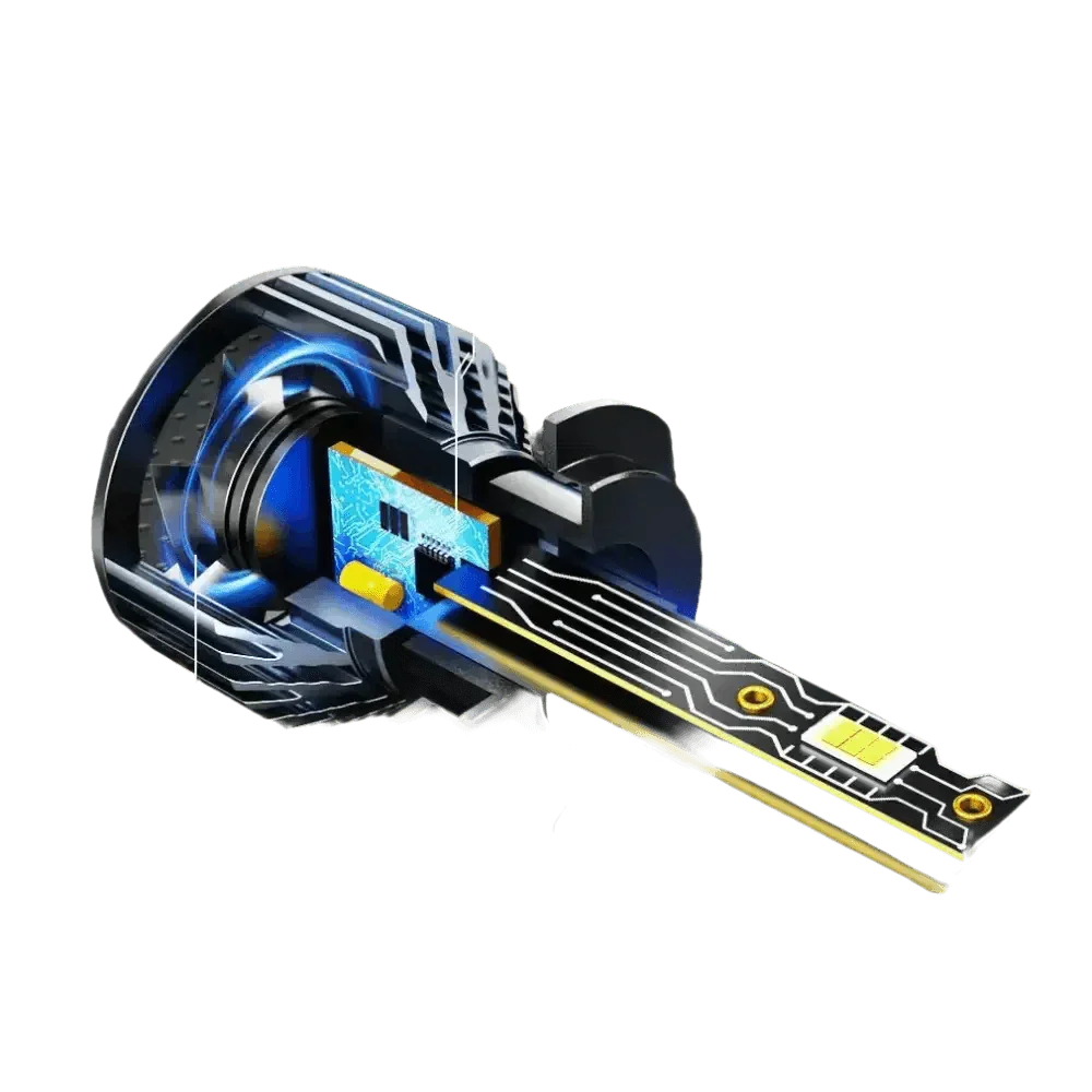 H7 LED Headlight Bulbs 30000lm CANBUS H8 H11 HIR2 - GiFTiFY