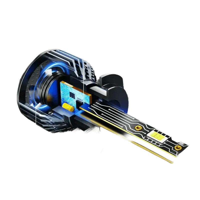 H7 LED Headlight Bulbs 30000lm CANBUS H8 H11 HIR2 Car Accessories by S&D Official Store