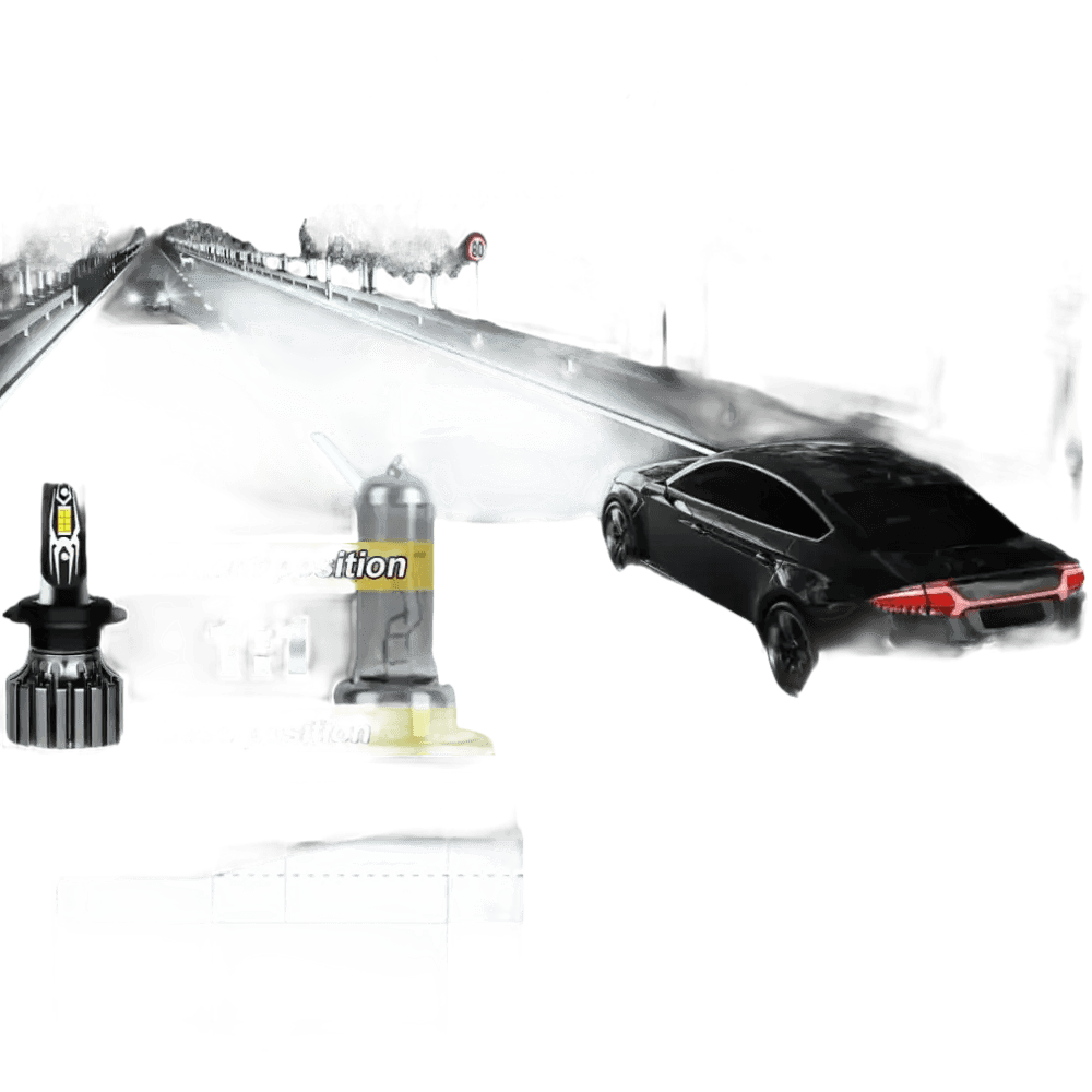 H7 LED Headlight Bulbs 30000lm CANBUS H8 H11 HIR2 - GiFTiFY