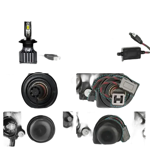 LED headlight comparison.