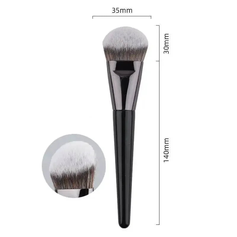 LOYBJ Professional Foundation Brush 47 Broom Head Liquid Foundation Shadow Concealer Brushes Women Face Base Makeup Beauty Tools - GiFTiFY