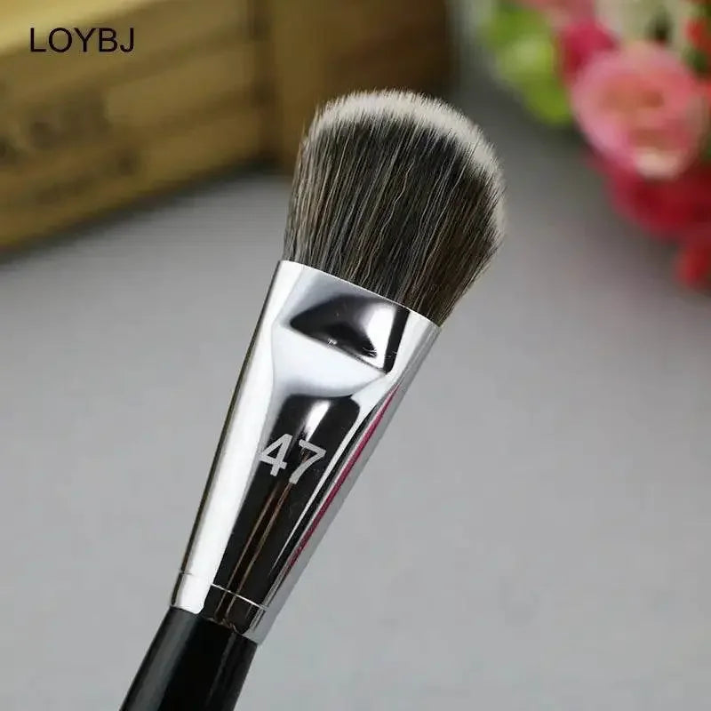 LOYBJ Professional Foundation Brush 47 Broom Head Liquid Foundation Shadow Concealer Brushes Women Face Base Makeup Beauty Tools Professional Foundation Brush by Dropshee