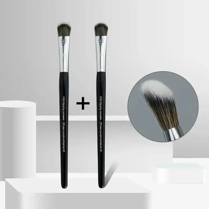 LOYBJ Professional Foundation Brush 47 Broom Head Liquid Foundation Shadow Concealer Brushes Women Face Base Makeup Beauty Tools Professional Foundation Brush by Dropshee