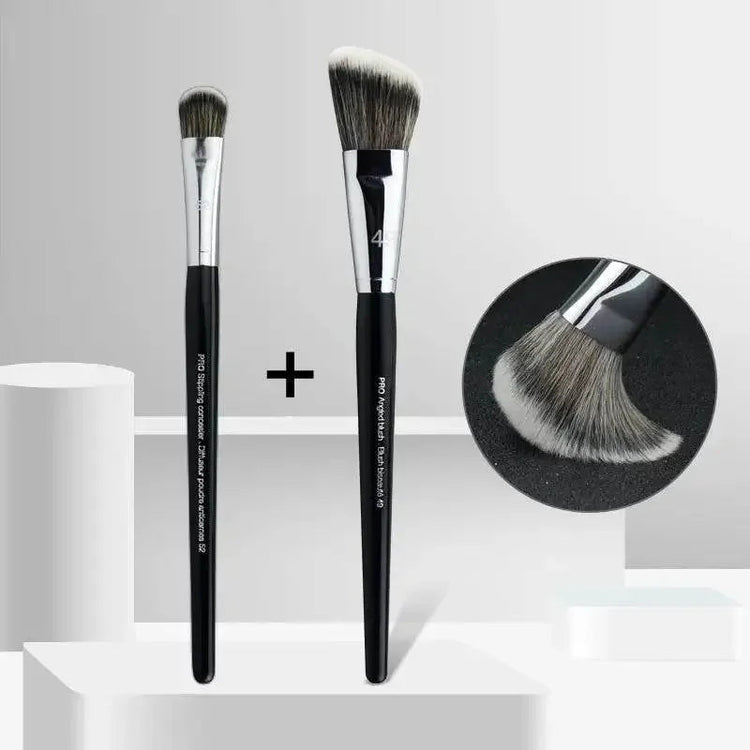 LOYBJ Professional Foundation Brush 47 Broom Head Liquid Foundation Shadow Concealer Brushes Women Face Base Makeup Beauty Tools - GiFTiFY