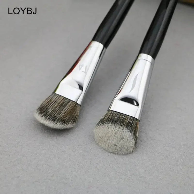 LOYBJ Professional Foundation Brush 47 Broom Head Liquid Foundation Shadow Concealer Brushes Women Face Base Makeup Beauty Tools - GiFTiFY