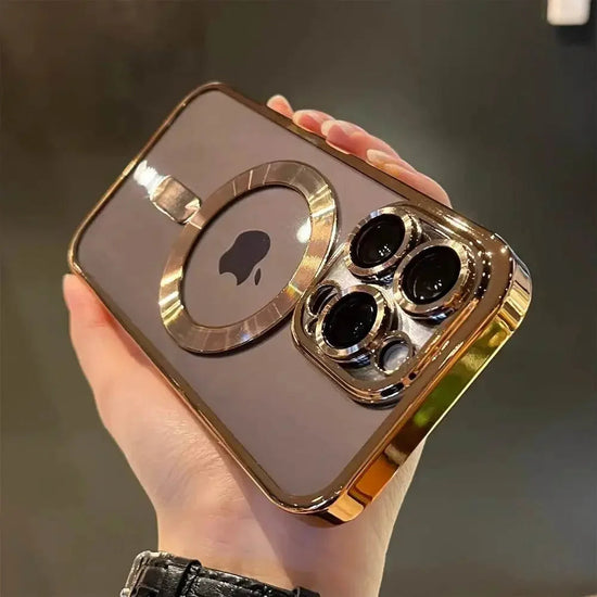 Luxury Magnetic Clear Case for iPhone - GiFTiFY