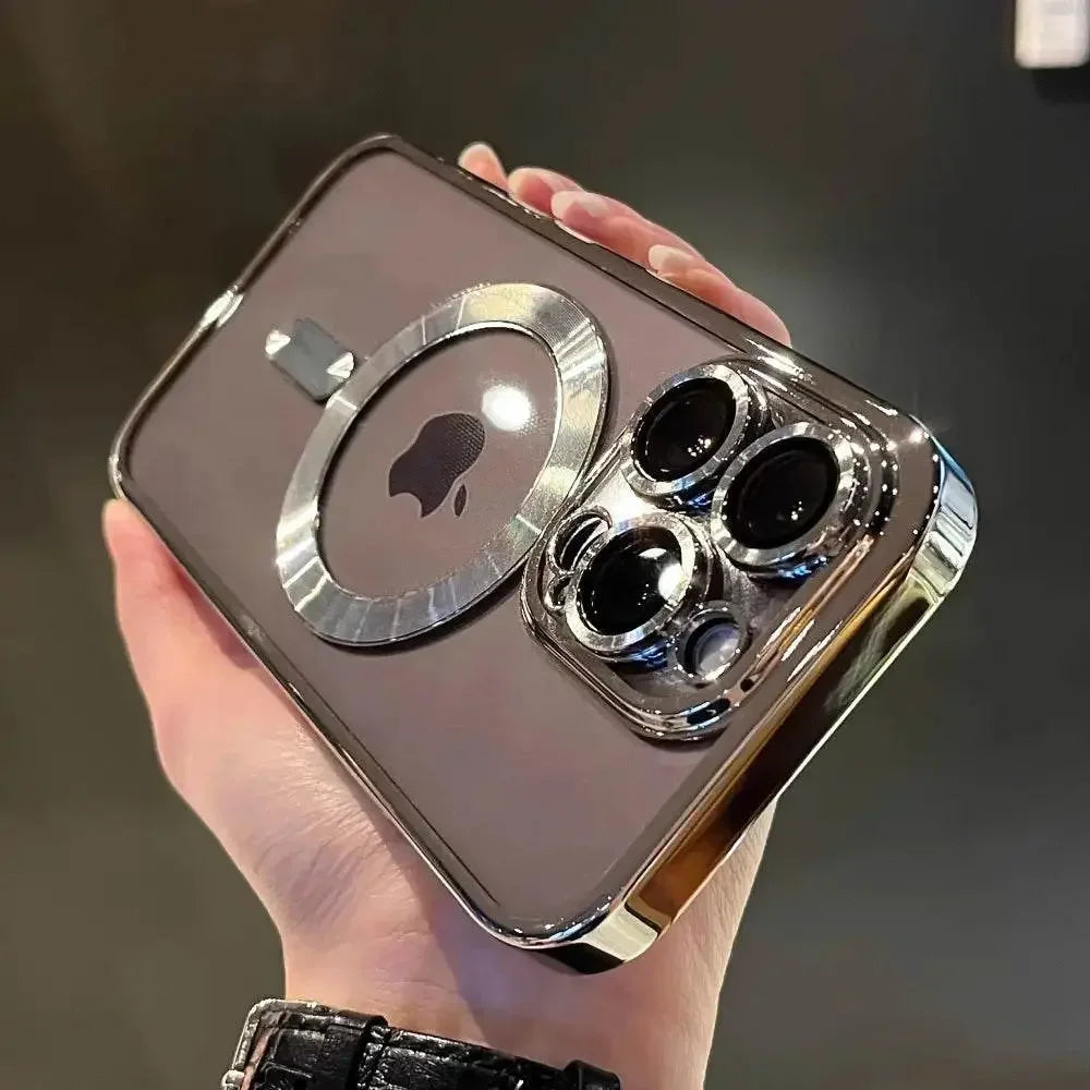 Luxury Magnetic Clear Case for iPhone - GiFTiFY