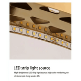 Gold Dia 80cm Crystal Ceiling Pendant Luxury Modest Crystal Chandelier Round Crystal Chandelier - GiFTiFY