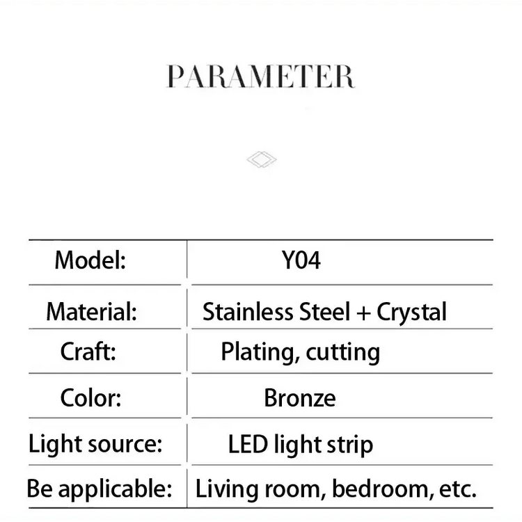 Gold Dia 80cm Crystal Ceiling Pendant Luxury Modest Crystal Chandelier Round Crystal Chandelier - GiFTiFY